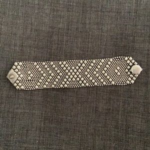Mesh Liquid Metal Stainless Bracelet